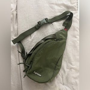 Supreme Olive Sling Bag